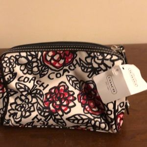 Nylon Coach Cosmetic Bag